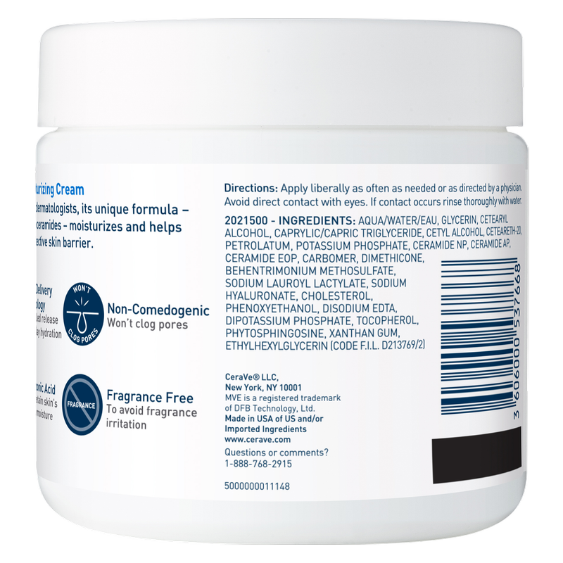 CeraVe Moisturizing Cream 16oz
