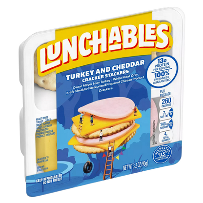 Lunchables Turkey & Cheddar with Crackers - 3.2oz