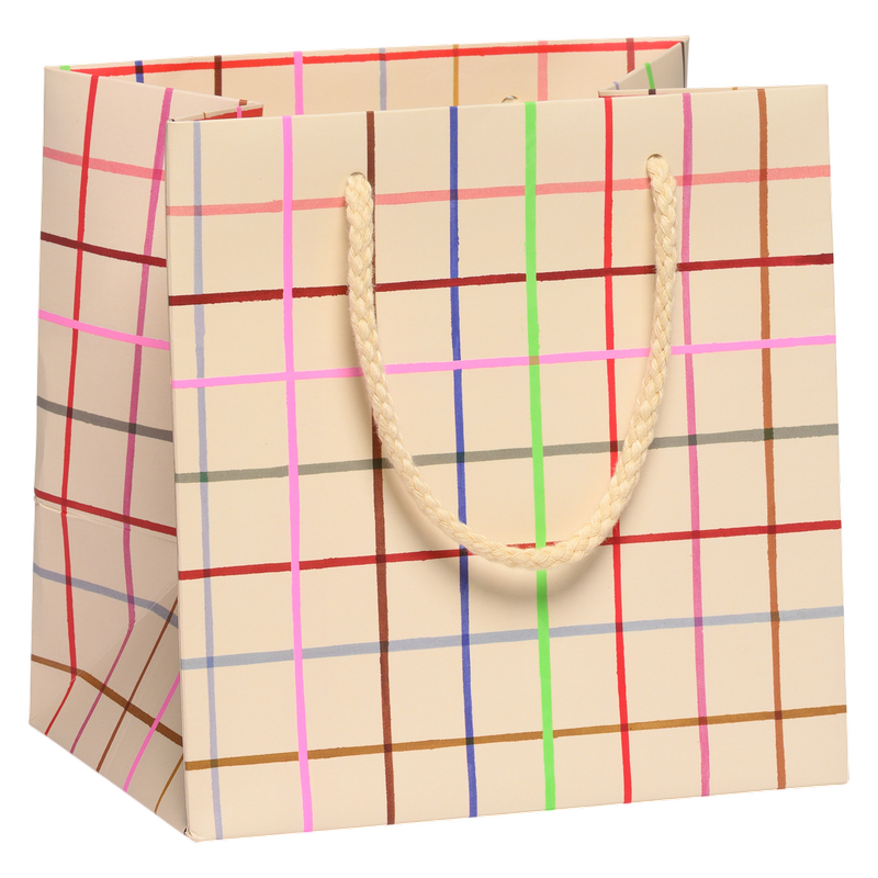 Rainbow Grid Small Bag, 1ct