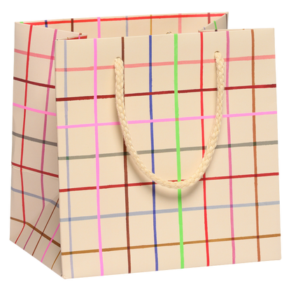 Rainbow Grid Small Bag, 1ct