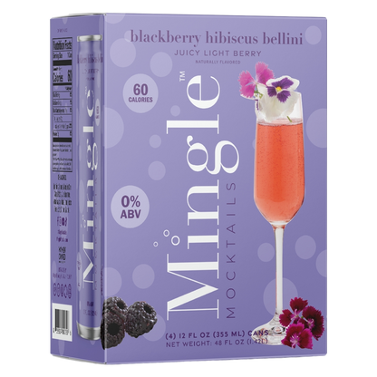 Mingle Mocktail Blackberry 4pk 12oz Can