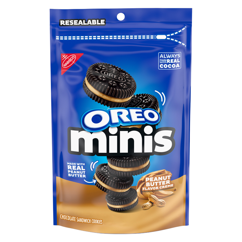 Oreo Minis Peanut Butter, 8oz
