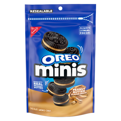 Oreo Minis Peanut Butter, 8oz