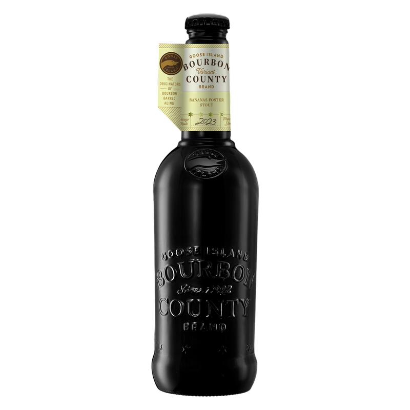 Goose Island Bourbon County Bananas Foster Stout 2023 16.9oz Btl 17% ABV