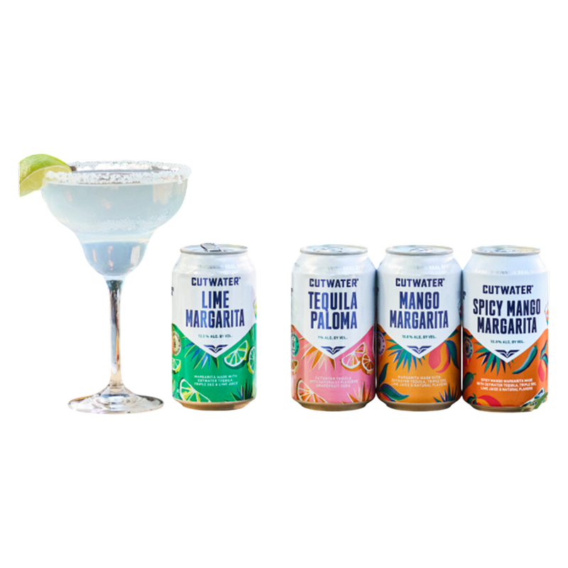 Cutwater Spicy Mango Margarita 4pk 12oz Can