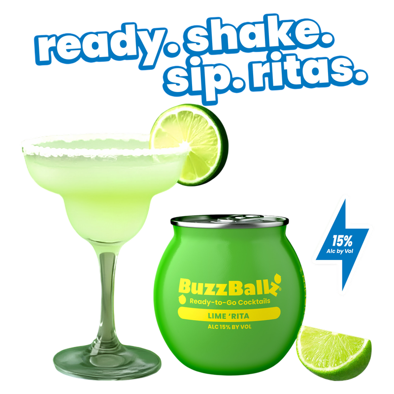 BuzzBallz Chillers Lime 'Rita 187ml