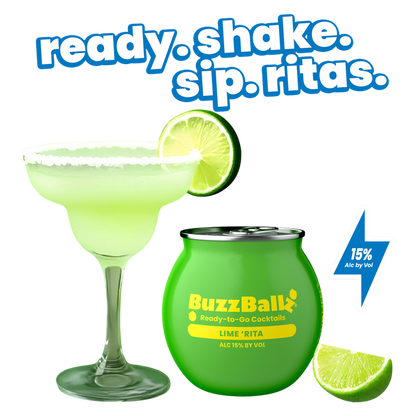 BuzzBallz Chillers Lime 'Rita 187ml