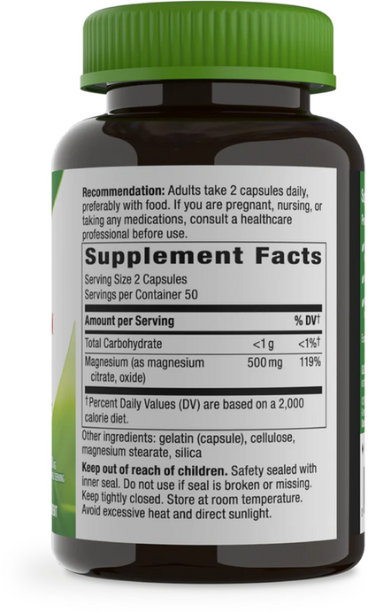 Nature's Way Magnesium Complex 500mg 100ct
