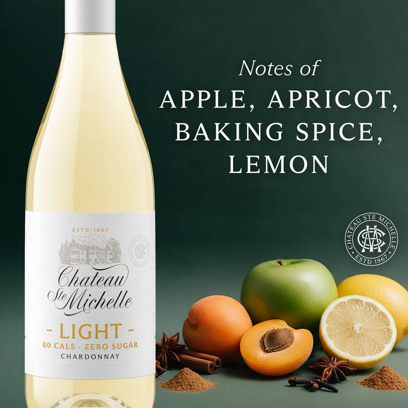 Chateau Ste. Michelle Light Chardonnay 750ml Bottle
