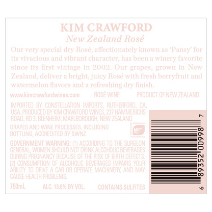 Kim Crawford Rose 750 ml