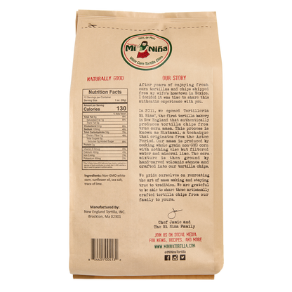 Mi Nina Tortilla Chips Sea Salt 12oz
