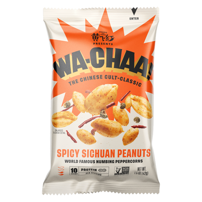 WA-CHAA! Original Heat Spicy Sichuan Peanuts, 1.5 oz