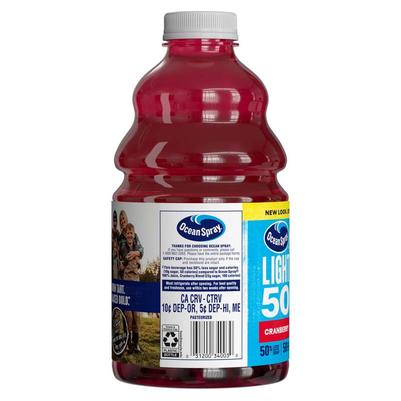 Ocean Spray Light Cranberry Cocktail 46oz Btl