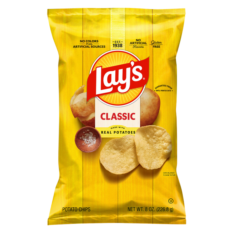 Lay's Classic Potato Chips 8oz
