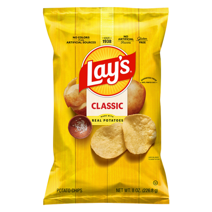 Lay's Classic Potato Chips 8oz