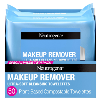 Neutrogena Makeup Remover Cleansing Towelettes 25ct 2pk