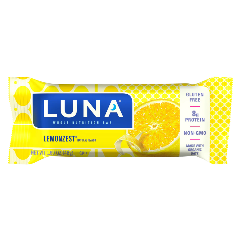 Luna Bar LemonZest Nutrition Bar, 1.69oz