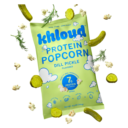 Khloud Protein Popcorn - Dill Pickle, 4 oz