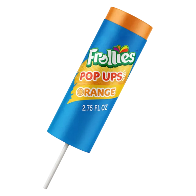 Frollies Orange Push Pop, 1ct