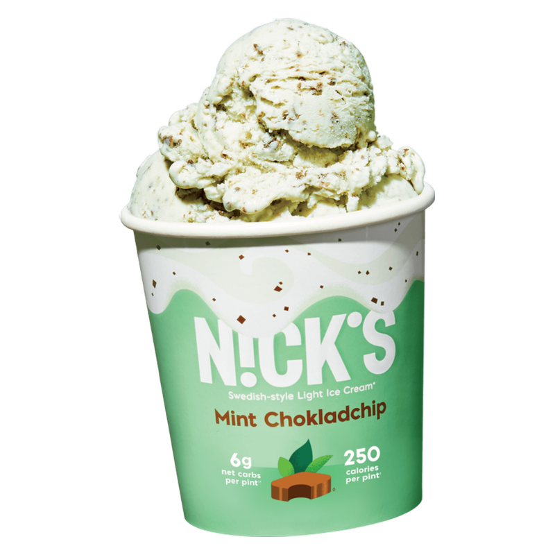 N!ck's Ice Cream Mint Chokladchip, 1 pint