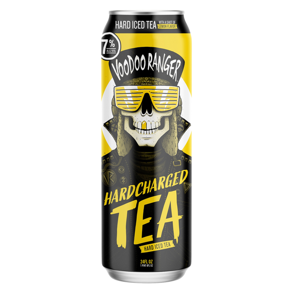 New Belgium Voodoo Ranger Hardcharged Tea Single 24oz Can 7% ABV - New ...