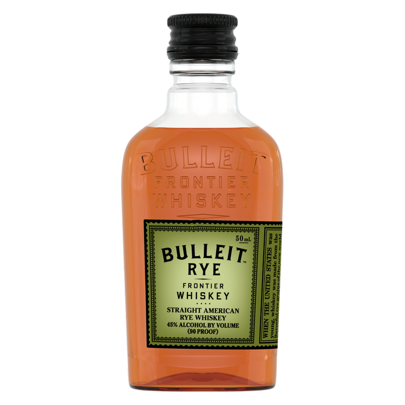 Bulleit Rye Prem Bulleit Rye 50ml Bottle 45% ABV - Bulleit – BevMo!