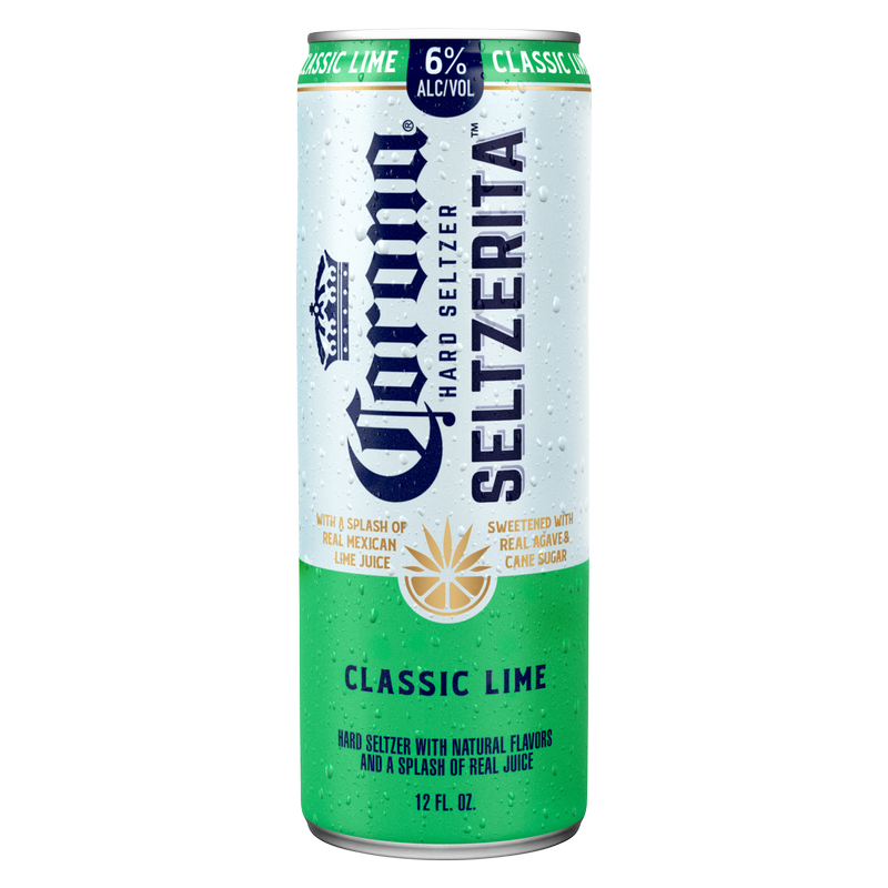 Corona Hard Seltzer Seltzerita Lime Single 12oz Can 6.0% ABV