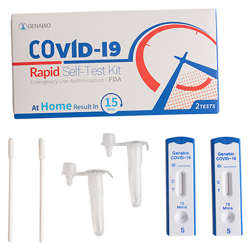 britax test covid Genabio COVID-19 Rapid Self-Test Kit (2 tests)