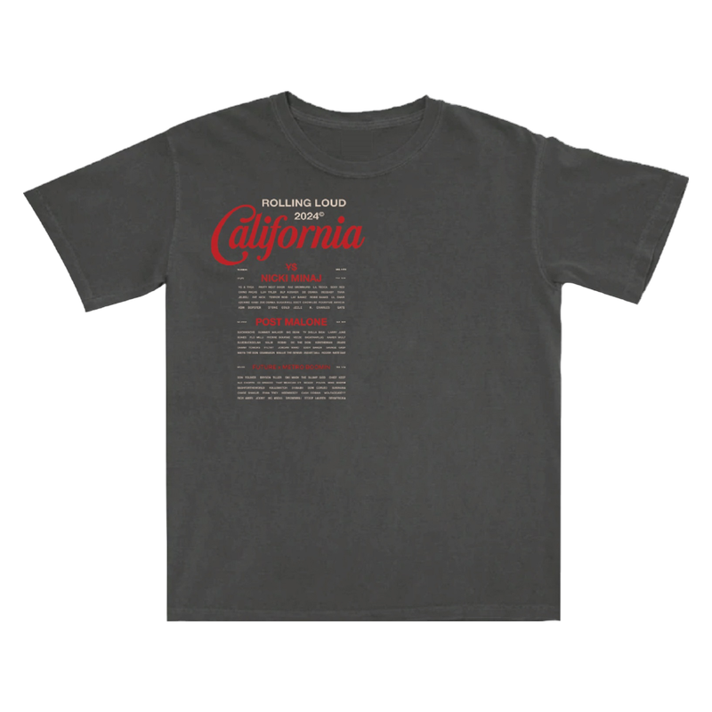 Rolling Loud California Tee Size L