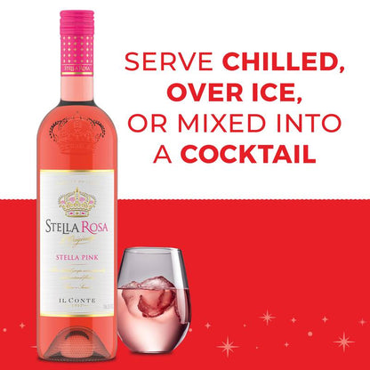 Stella Rosa Stella Pink Semi-Sweet Rose Wine 750 ml
