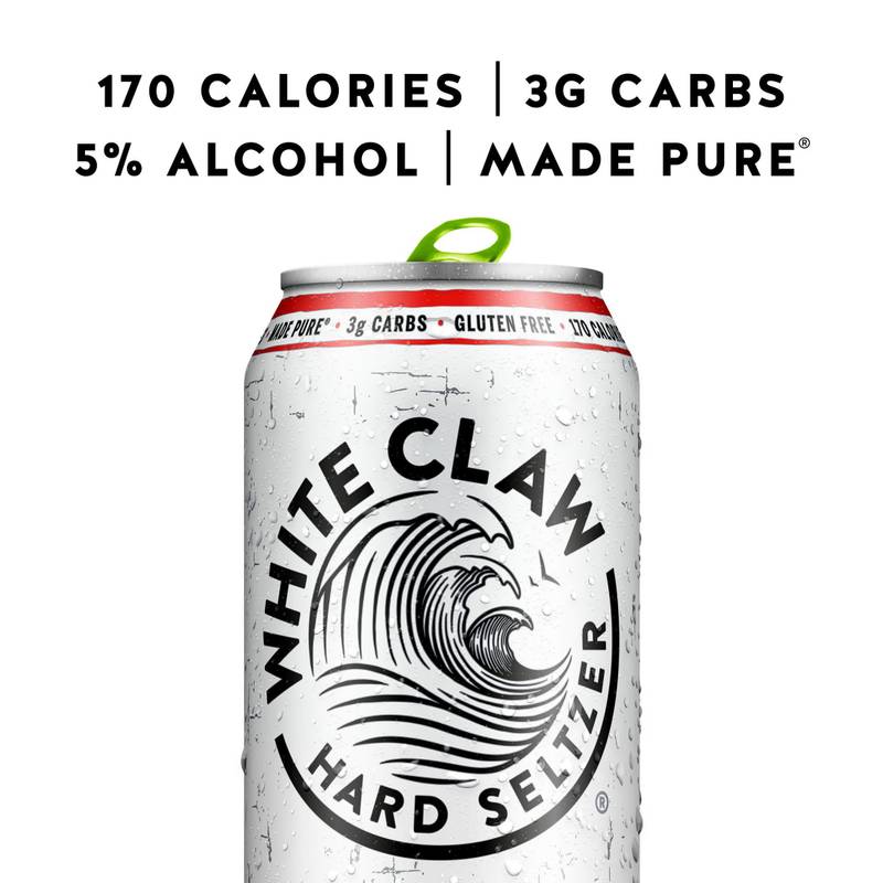 White Claw Watermelon Single 19.2oz Can 5% ABV - White Claw – BevMo!