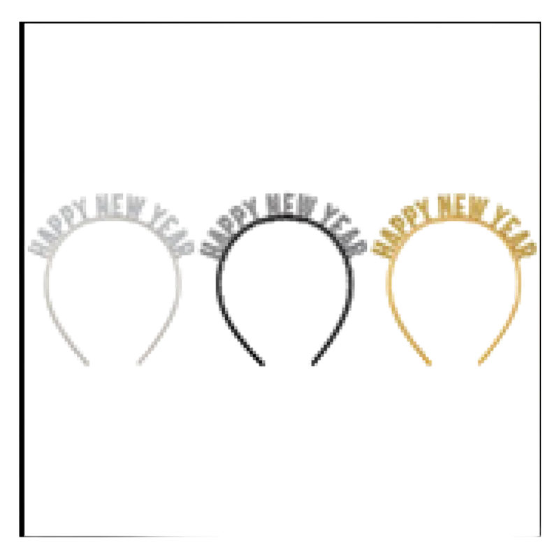 NYE Happy New Year Headband Amscan BevMo Nye happy new year headband amscan bevmo