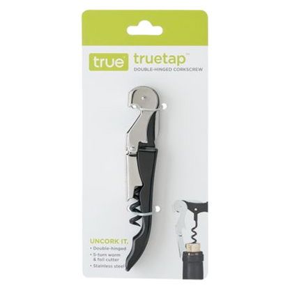 Truetap Black Double-Hinged Corkscrew (Each)