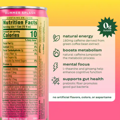 Bloom Energy Summer Splash 12oz Can