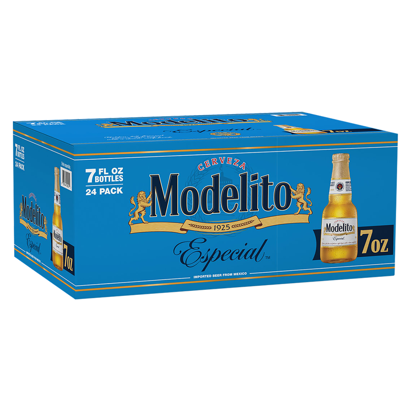 Modelo Especial Modelito 24pk 7oz Btl 4.4% ABV - Modelo – BevMo!