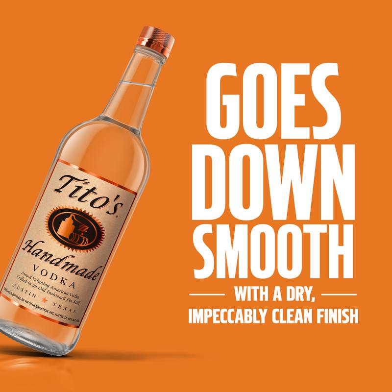 Tito's Handmade Vodka 12pk 50ml (80 Proof) - Tito's Vodka – BevMo!