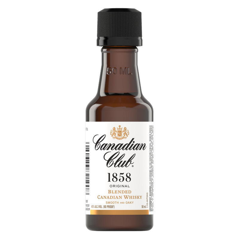Canadian Club 1858 Canadian Whisky 50ml (80 proof) - Canadian Club