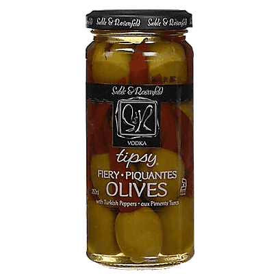 Sable & Rosenfeld Vodka Tipsy Fiery Olives 5oz