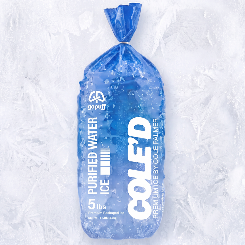 COLE'D Traditional Ice Cubes 5lb Bag