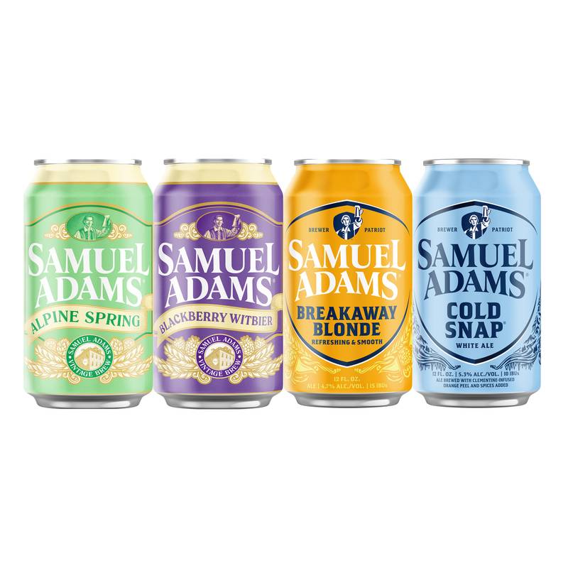 Samuel Adams Seasonal Variety Pack 12pk 12oz Can