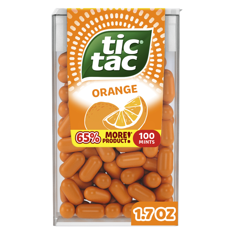 Tic Tac Orange Mints, On-The-Go Refreshment, 1.7 oz