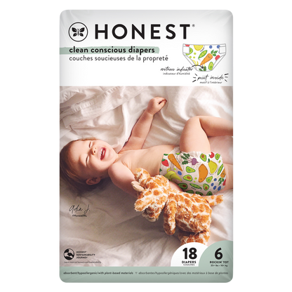 The Honest Company Diapers Size 6 So Delish 18ct