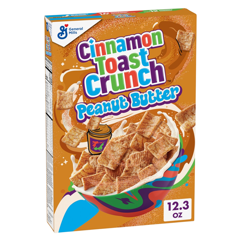 General Mills Cinnamon Toast Crunch Peanut Butter Cereal 12.3oz