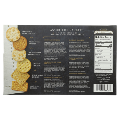Wellington Assorted Crackers 8.8oz