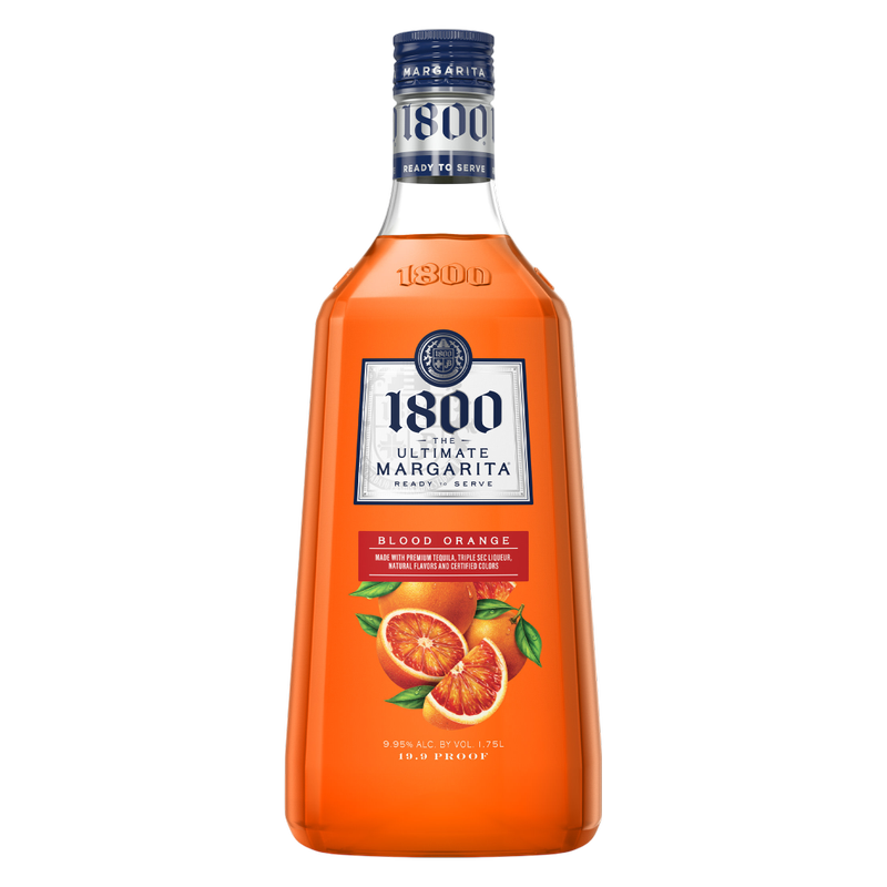 1800 The Ultimate Margarita Blood Orange Ready to Drink Cocktail 1.75L 9.95% ABV