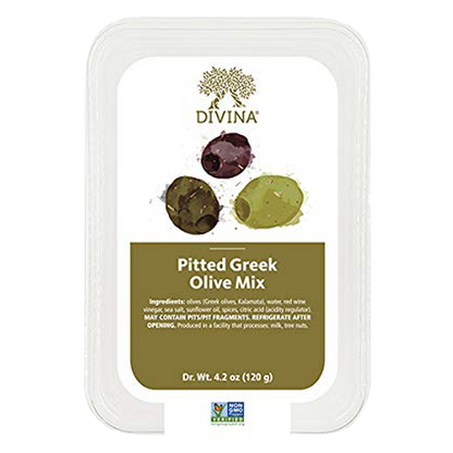Divina Greek Pitted Olives 4.2oz