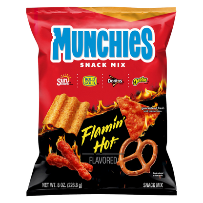 Munchies Flamin' Hot Snack Mix 8oz