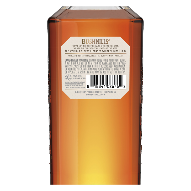 Bushmills Private Reserve Limited Release 10 Year Old: Burgundy Casks Irish Whiskey 750ml (94 Proof)