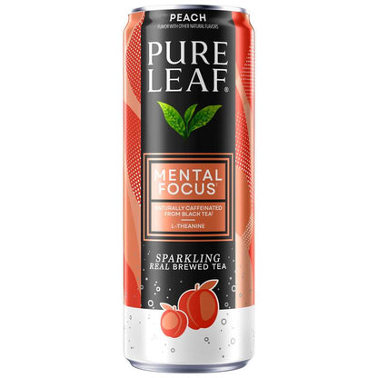Pure Leaf Mental Focus Brewed Tea Peach 12oz Btl