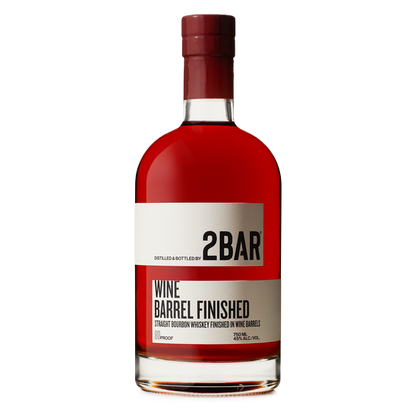 2Bar Wine Barrel Finished Bourbon 750ml (90 Proof)